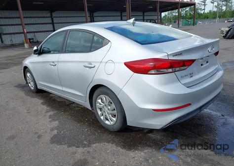 2017 Hyundai Elantra Se из США, поврежденный, VIN KMHD74LF6HU095457